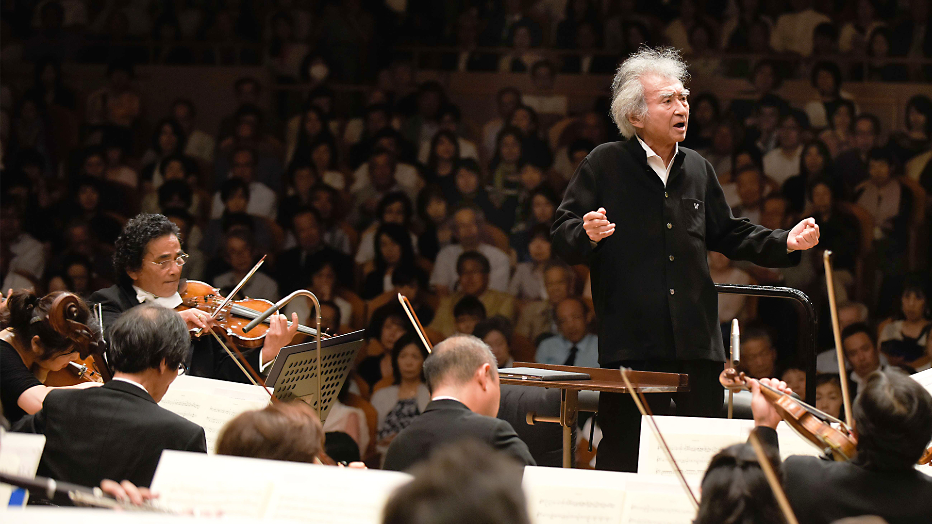 Seiji Ozawa at the Matsumoto Festival