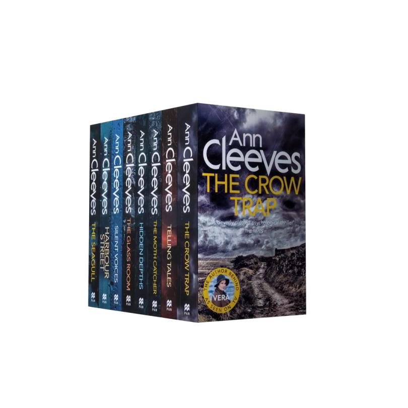 Vera: Ann Cleeves TV Vera Stanhope Series Collection 8 Books Set